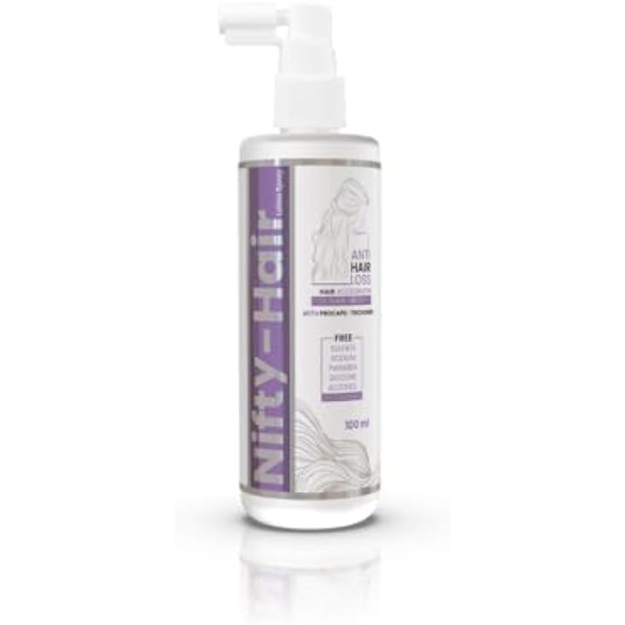 Nifty Hair Lotion Spray 100ml: hair loss treatment and growth stimulator with procapil and tricogen - Image 2